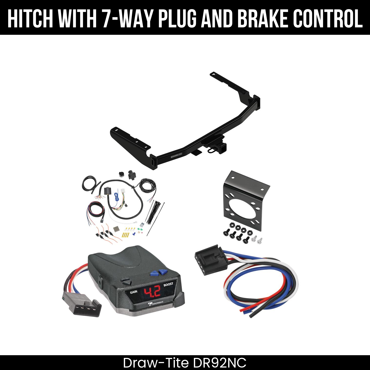 Trailer Hitch , 7-Way , Tekonsha Brake EVN Control