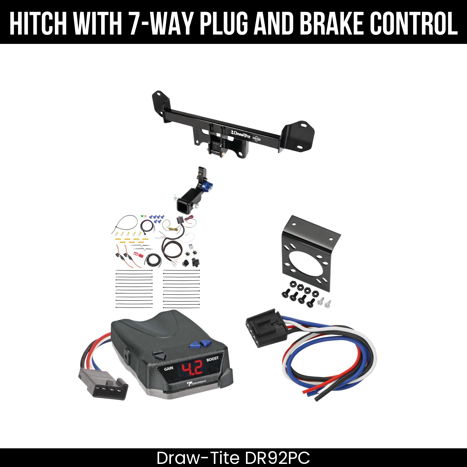 Trailer Hitch , 7-Way , Tekonsha Brake EVN Control