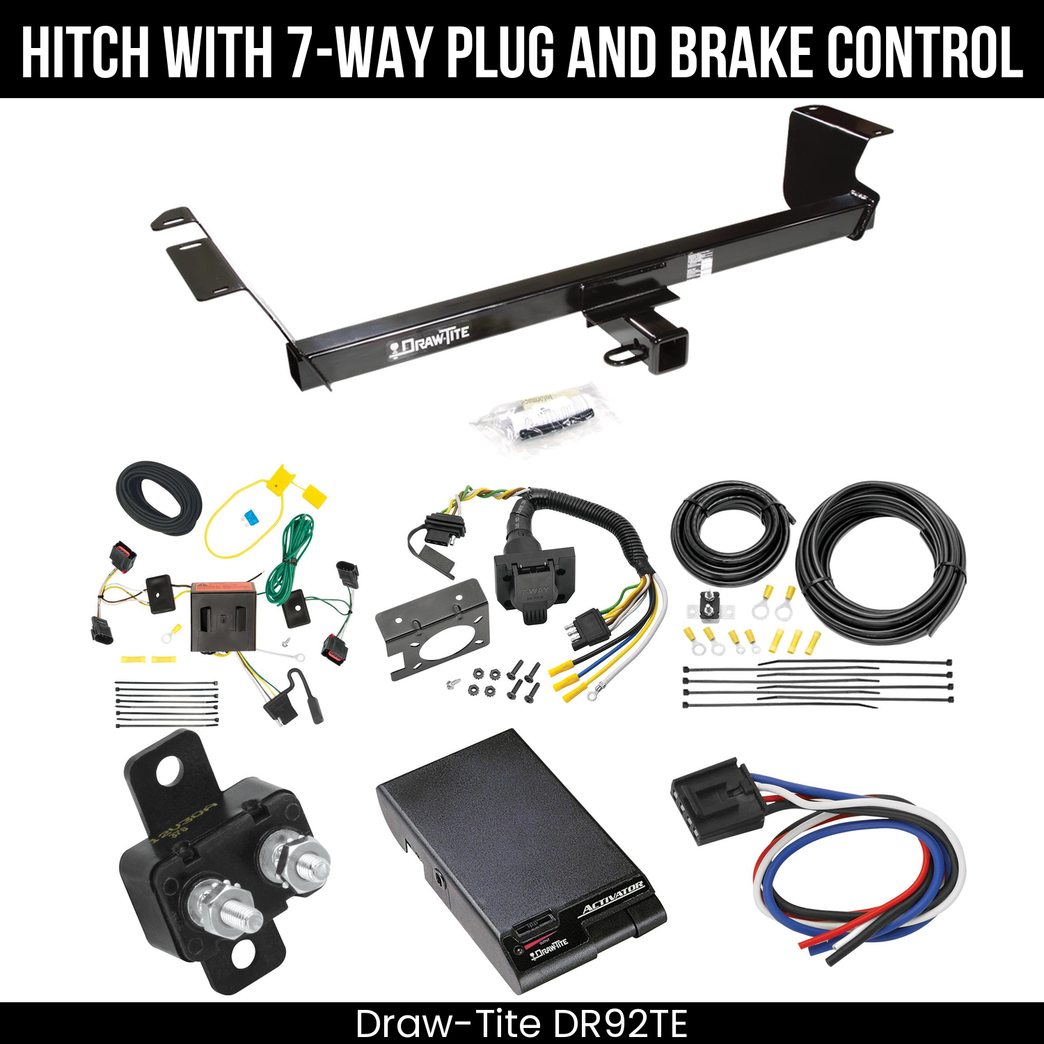 Trailer Hitch , 7-Way , Draw-Tite Activator Brake Control