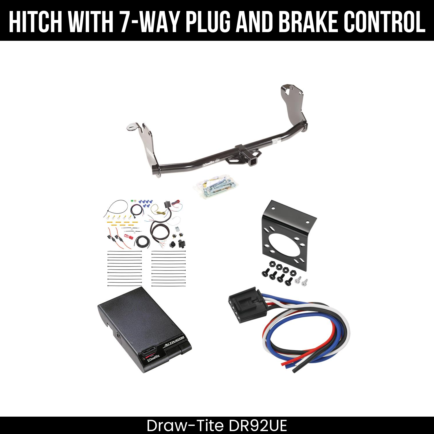 Trailer Hitch , 7-Way , Draw-Tite Activator Brake Control