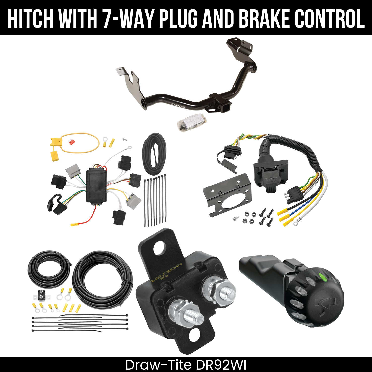 Trailer Hitch , 7-Way , Tekonsha Voyager iD Smart Brake Control