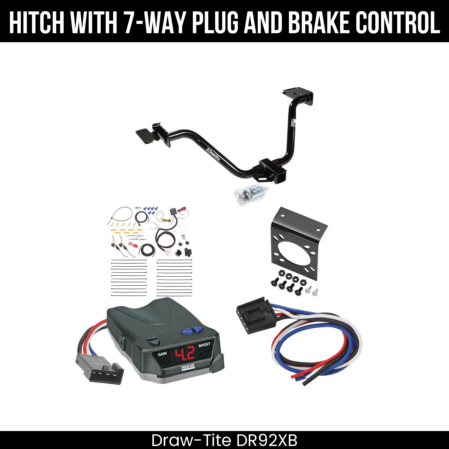 Trailer Hitch , 7-Way , Reese Brake EVN Control