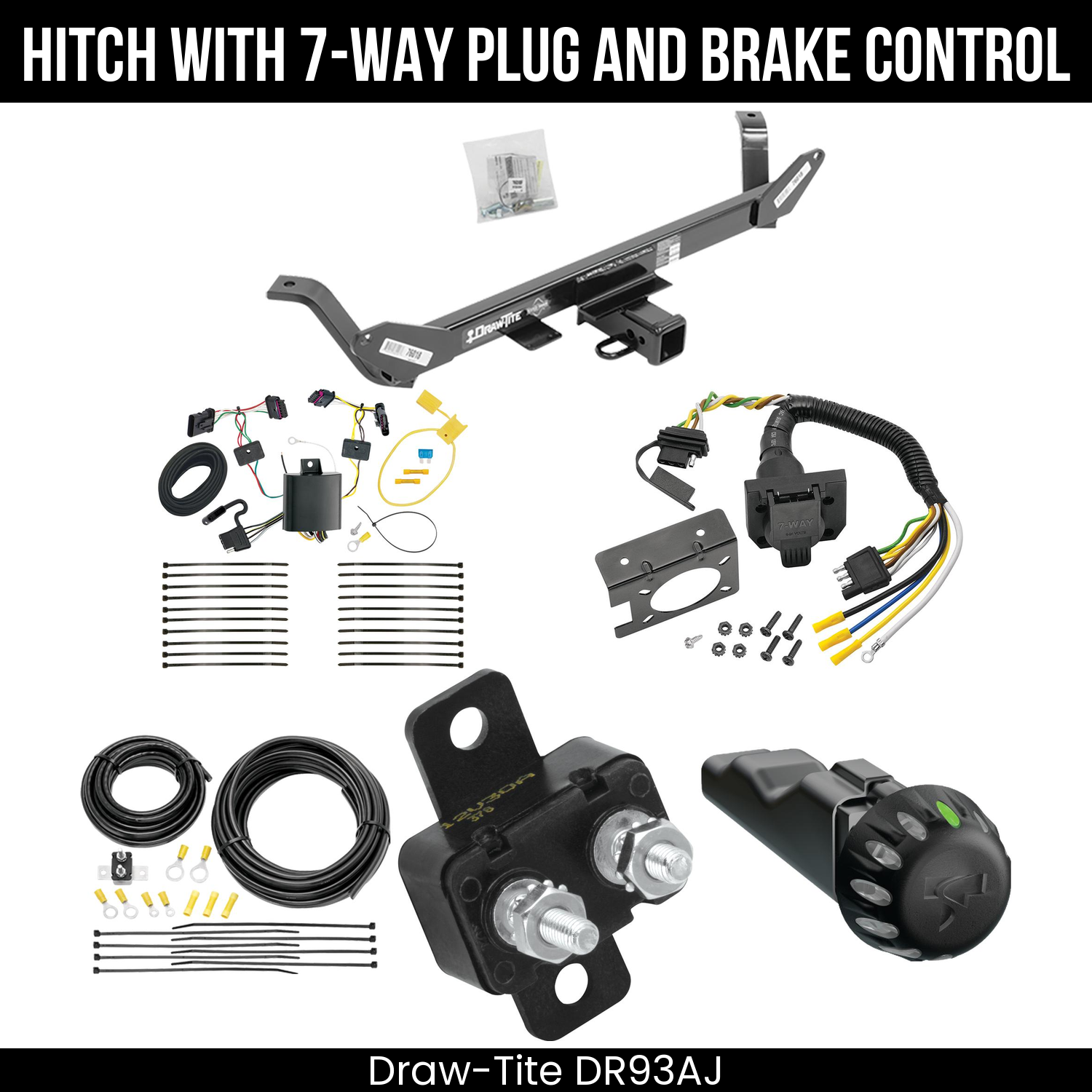 Trailer Hitch , 7-Way , Tekonsha Voyager iD Smart Brake Control