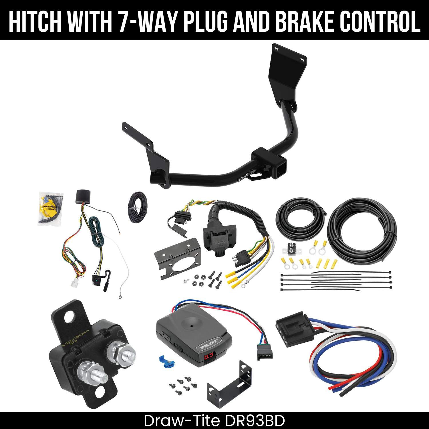 Trailer Hitch , 7-Way , Pro Series Pilot Brake Control