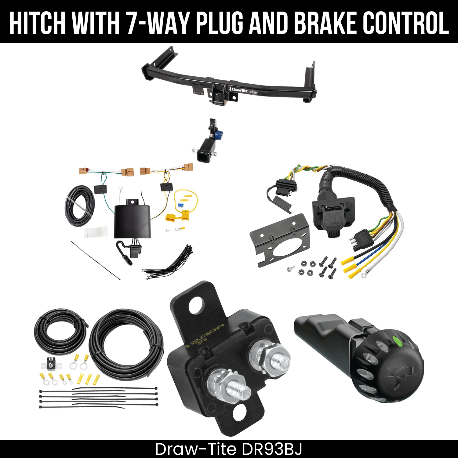 Trailer Hitch , 7-Way , Tekonsha Voyager iD Smart Brake Control