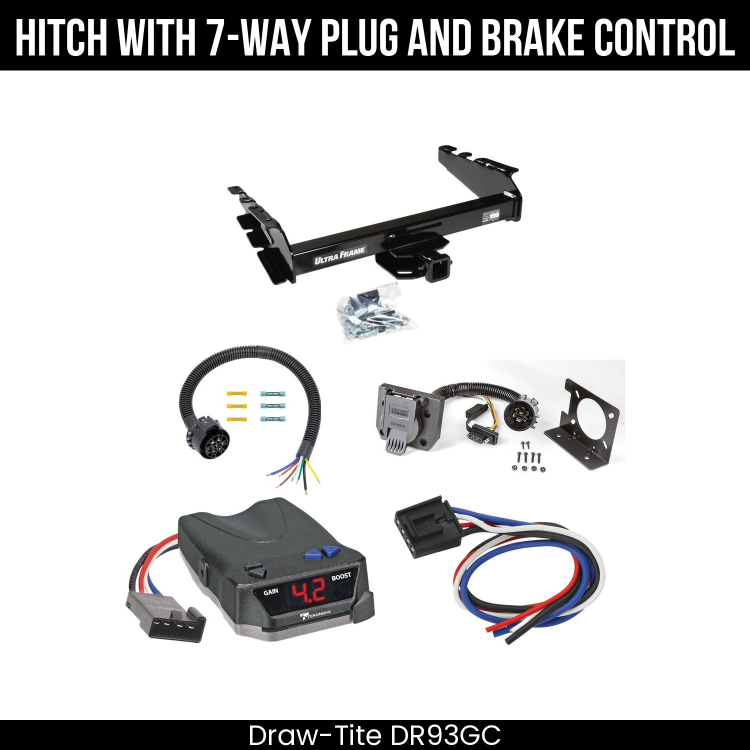 Trailer Hitch , 7-Way , Tekonsha Brake EVN Control
