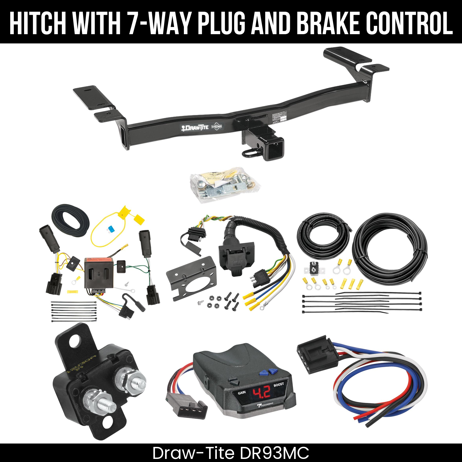 Trailer Hitch , 7-Way , Tekonsha Brake EVN Control