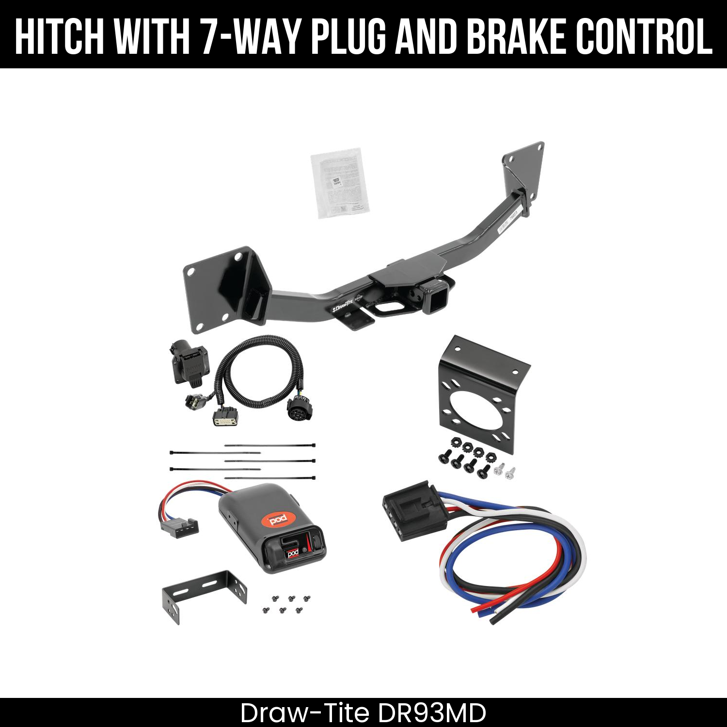 Trailer Hitch , 7-Way , Pro Series POD Brake Control