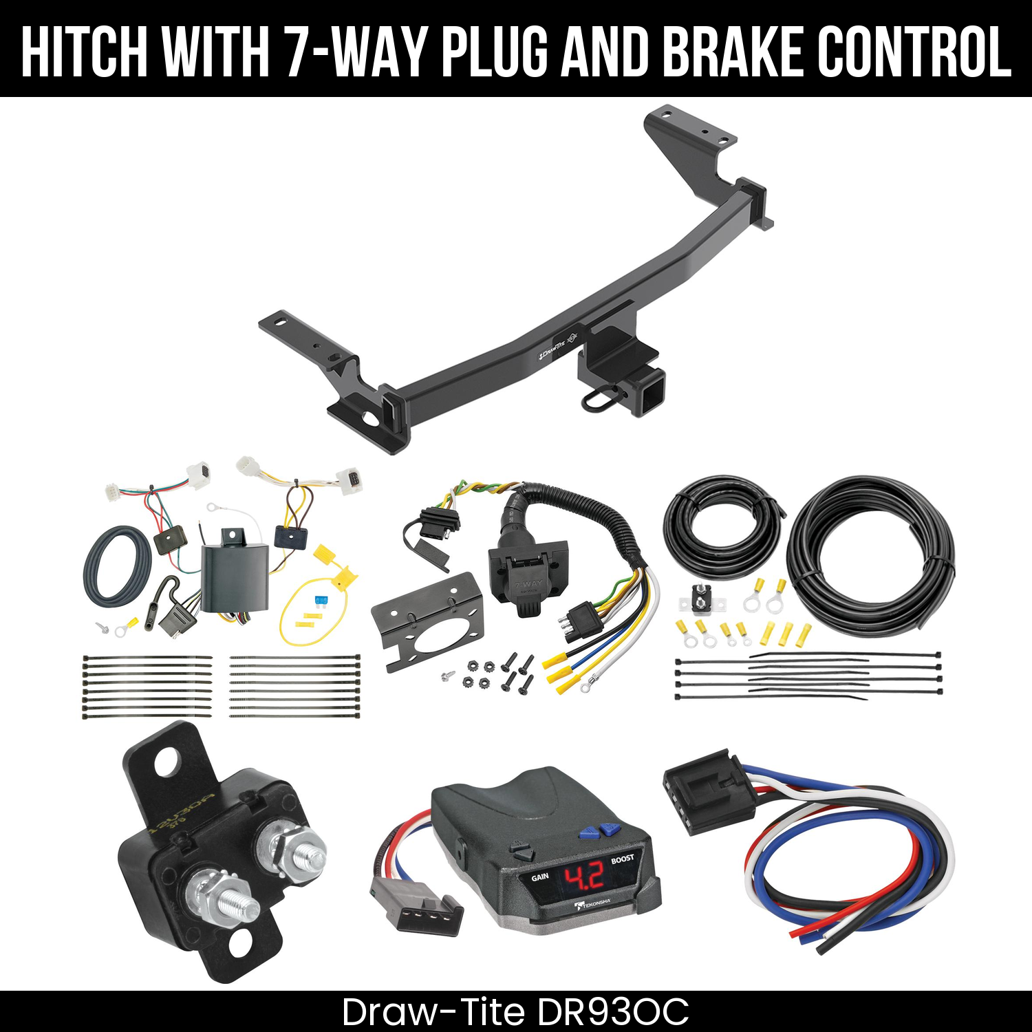 Trailer Hitch , 7-Way , Tekonsha Brake EVN Control