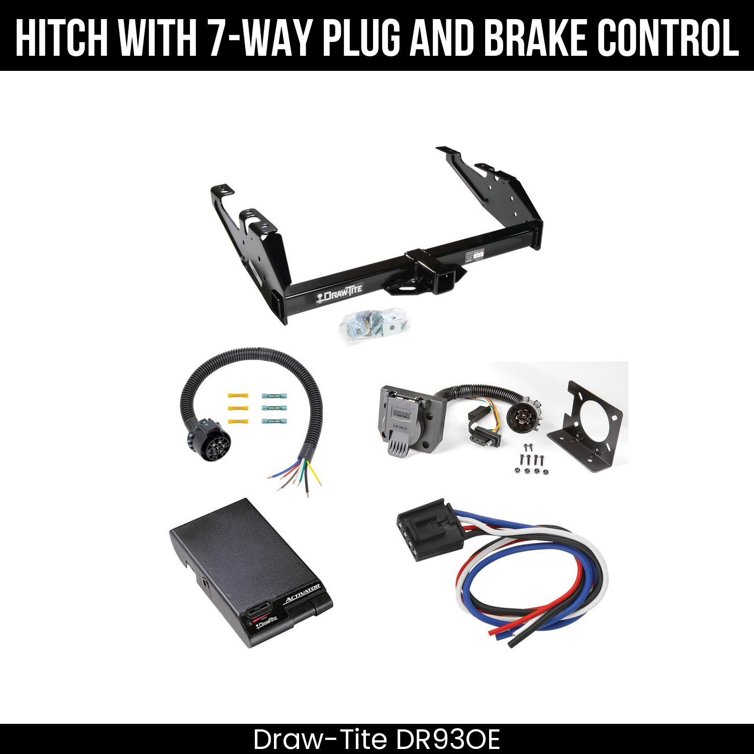 Trailer Hitch , 7-Way , Draw-Tite Activator Brake Control