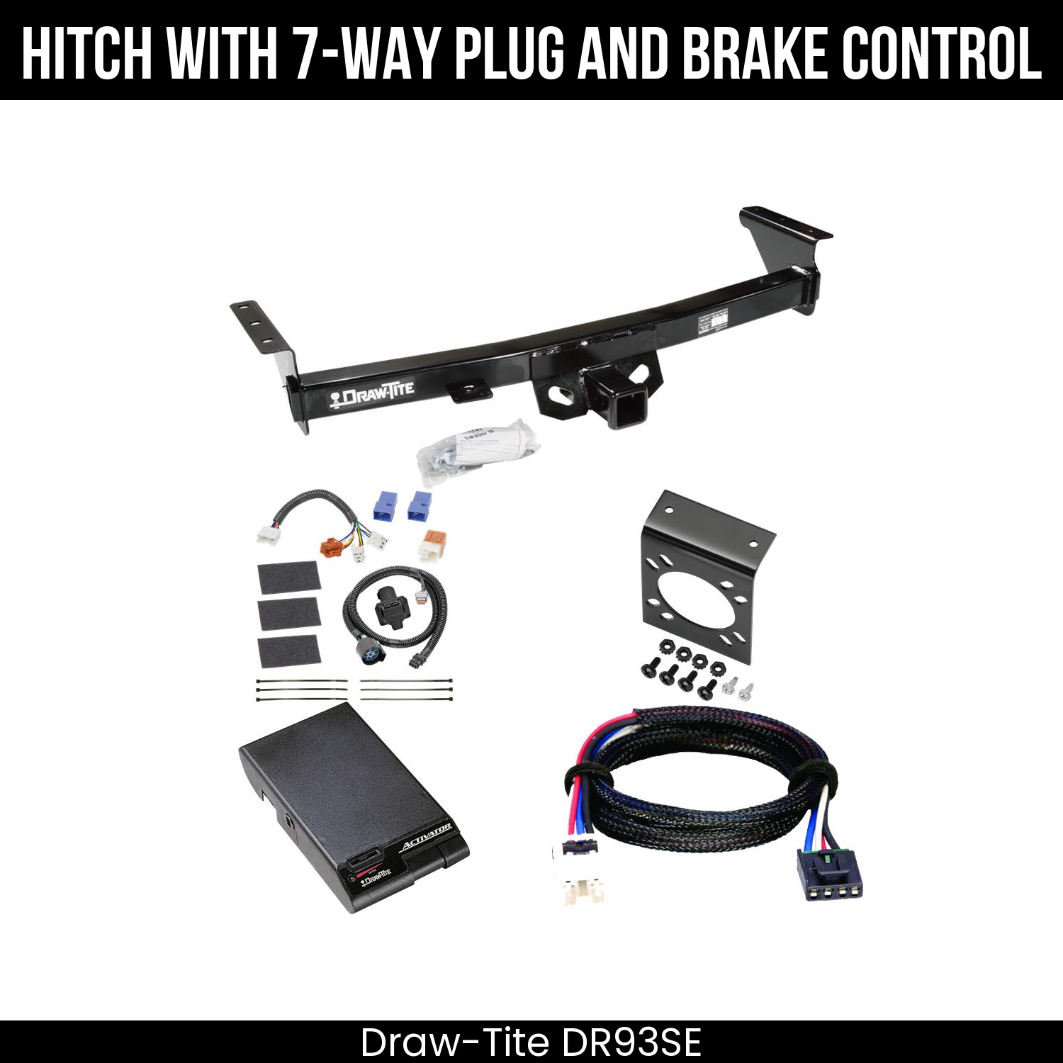 Trailer Hitch , 7-Way , Draw-Tite Activator Brake Control