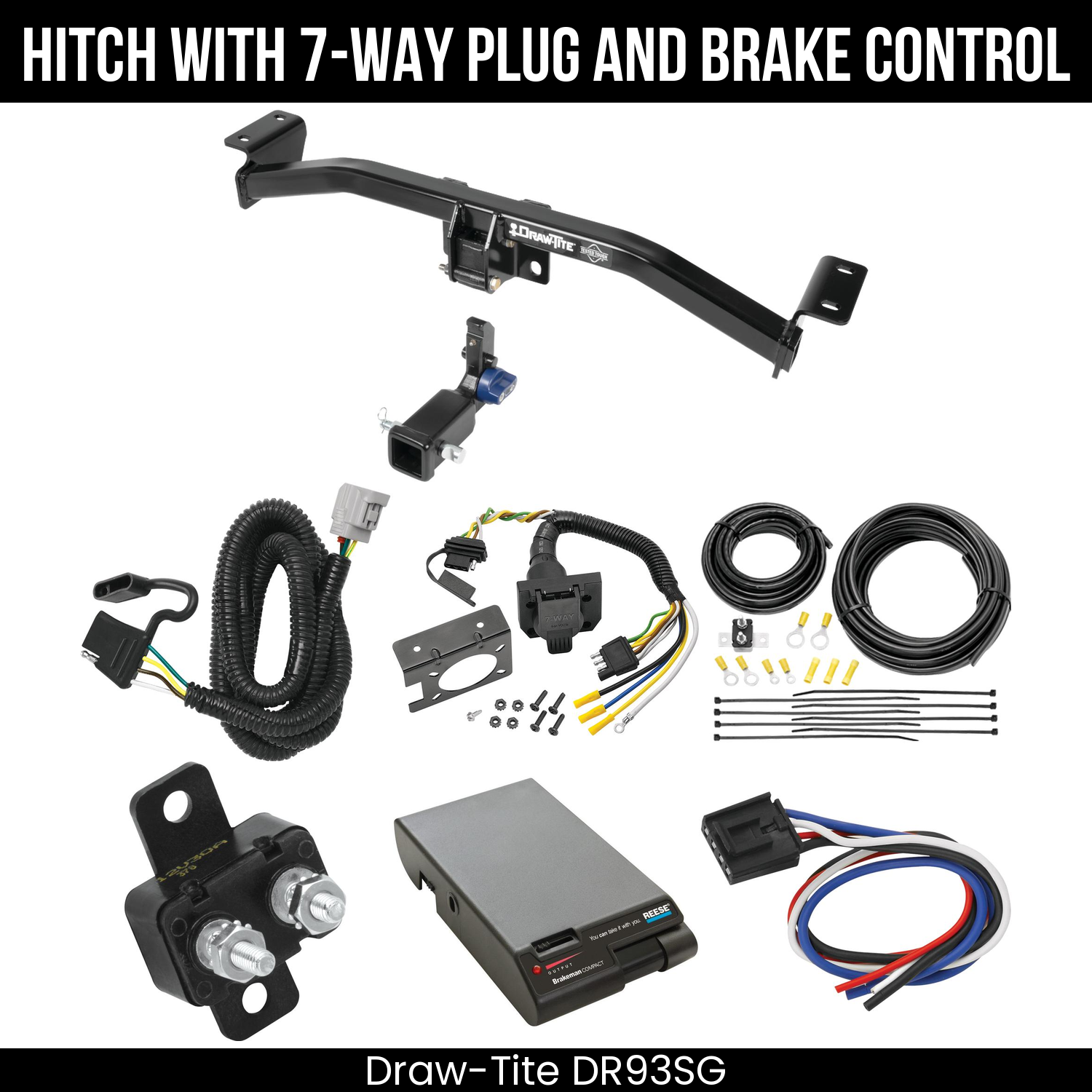 Trailer Hitch , 7-Way , Reese Brakeman Brake Control