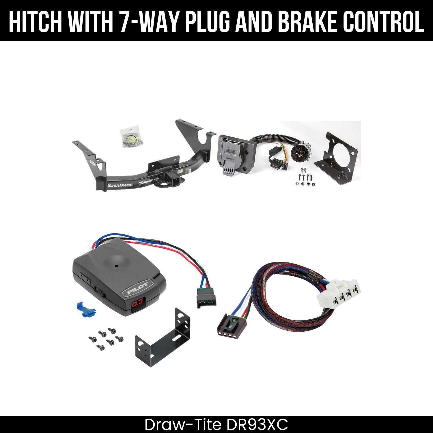 Trailer Hitch , 7-Way , Pro Series Pilot Brake Control