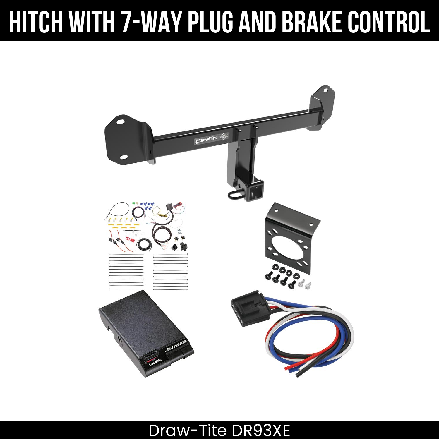 Trailer Hitch , 7-Way , Draw-Tite Activator Brake Control