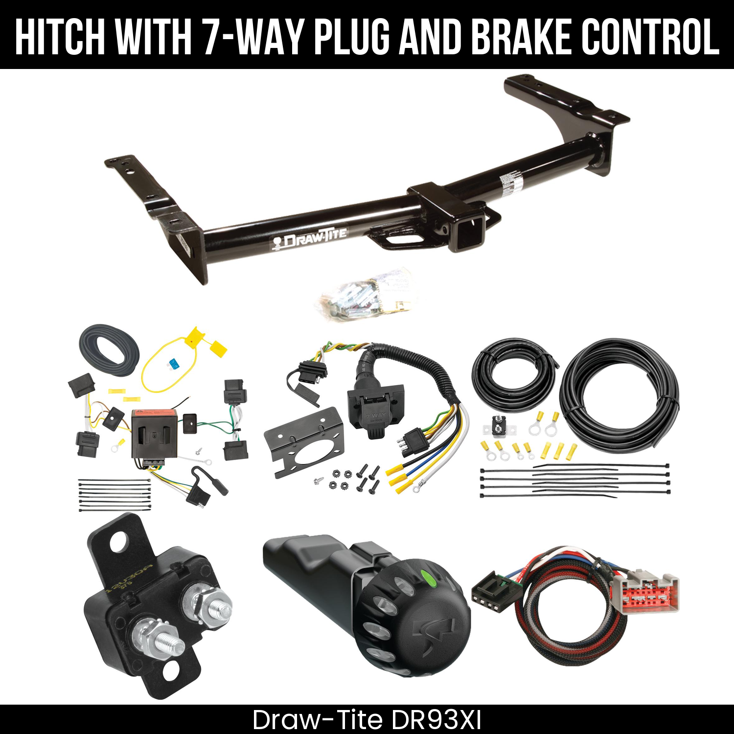 Trailer Hitch , 7-Way , Tekonsha Voyager iD Smart Brake Control