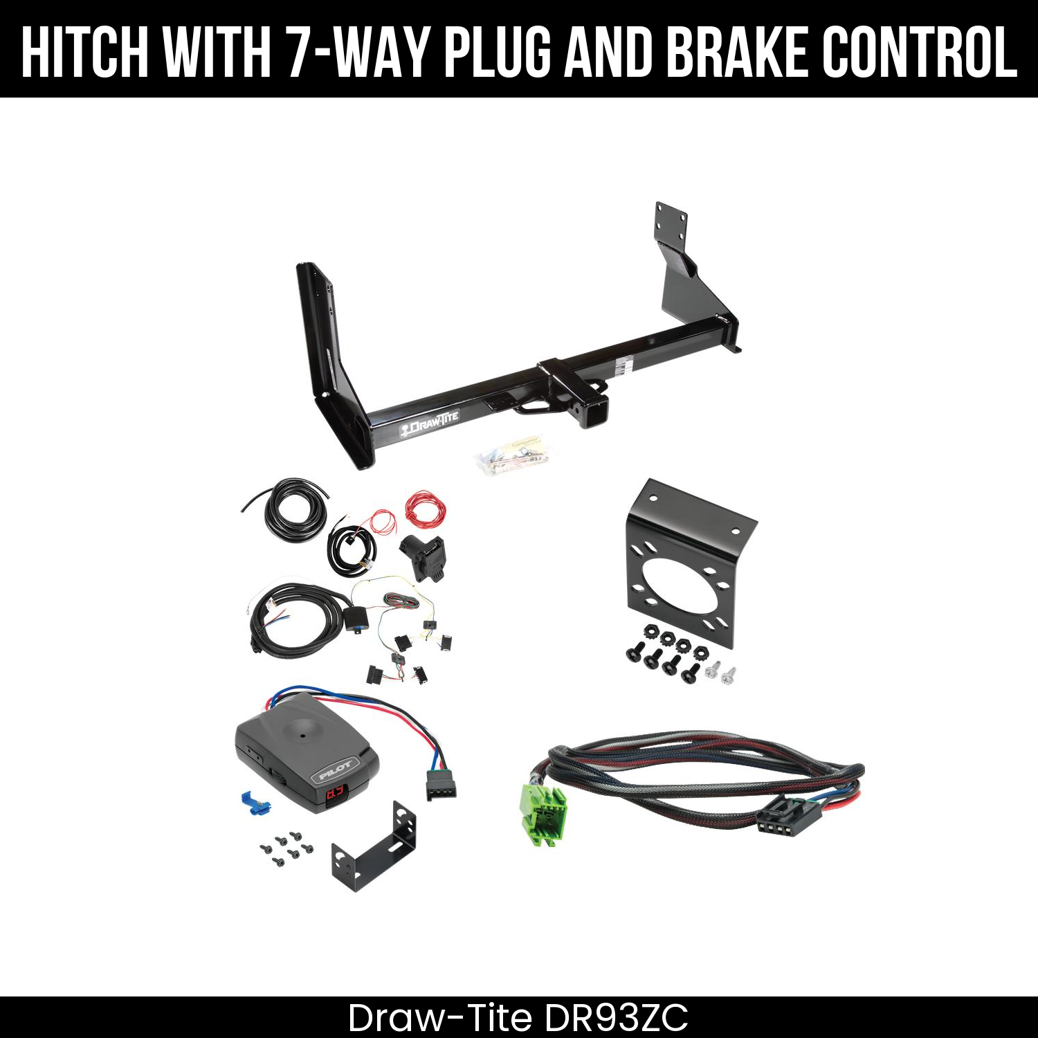 Trailer Hitch , 7-Way , Pro Series Pilot Brake Control