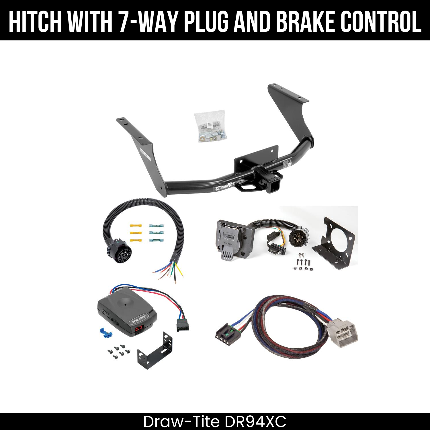 Trailer Hitch , 7-Way , Pro Series Pilot Brake Control