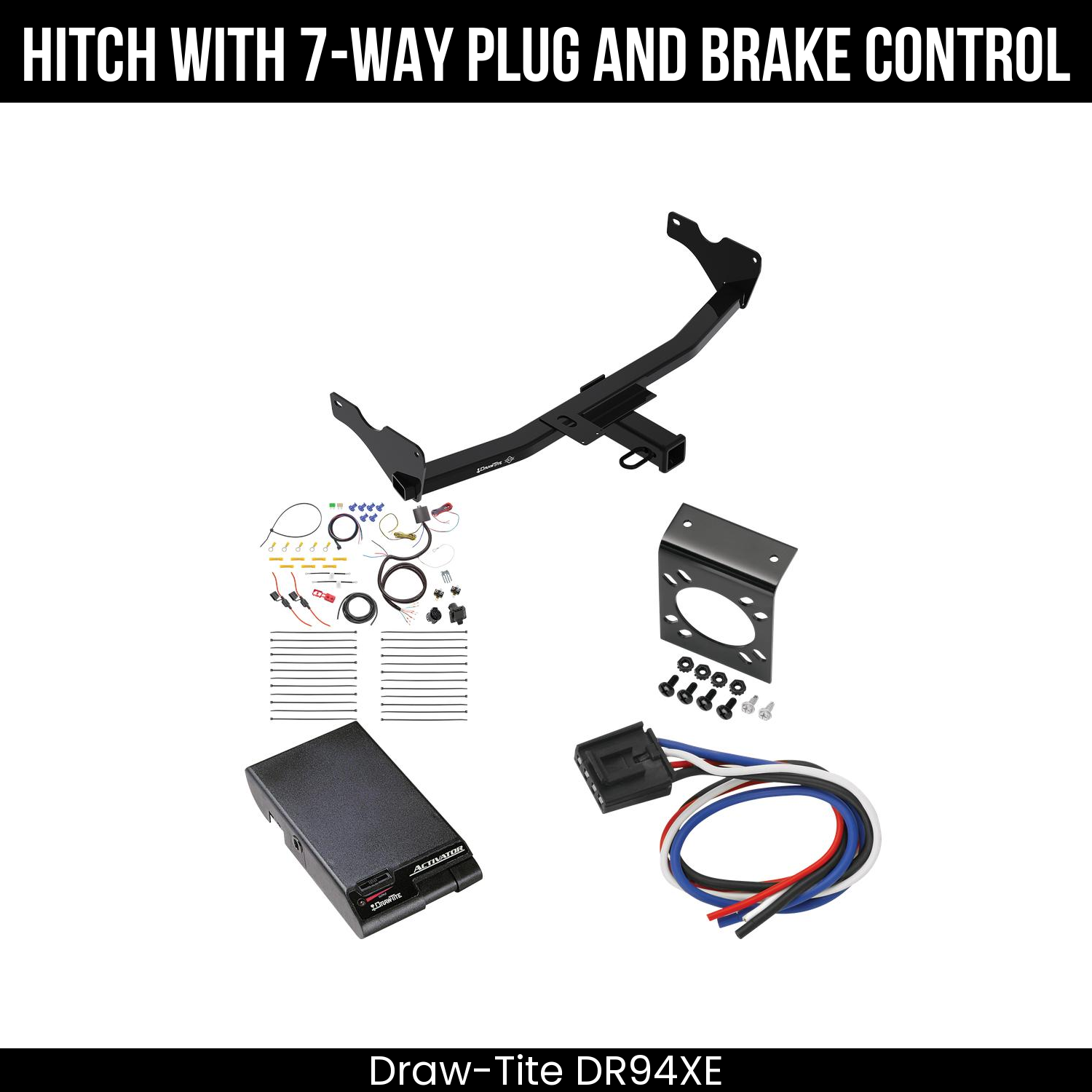 Trailer Hitch , 7-Way , Draw-Tite Activator Brake Control