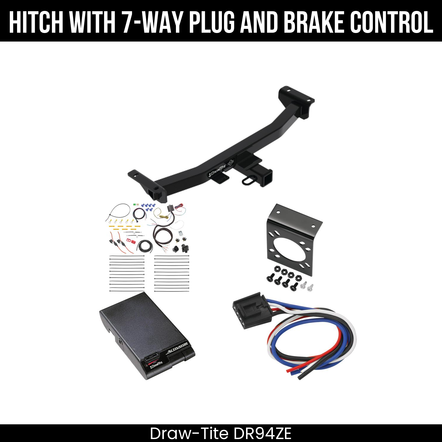 Trailer Hitch , 7-Way , Draw-Tite Activator Brake Control