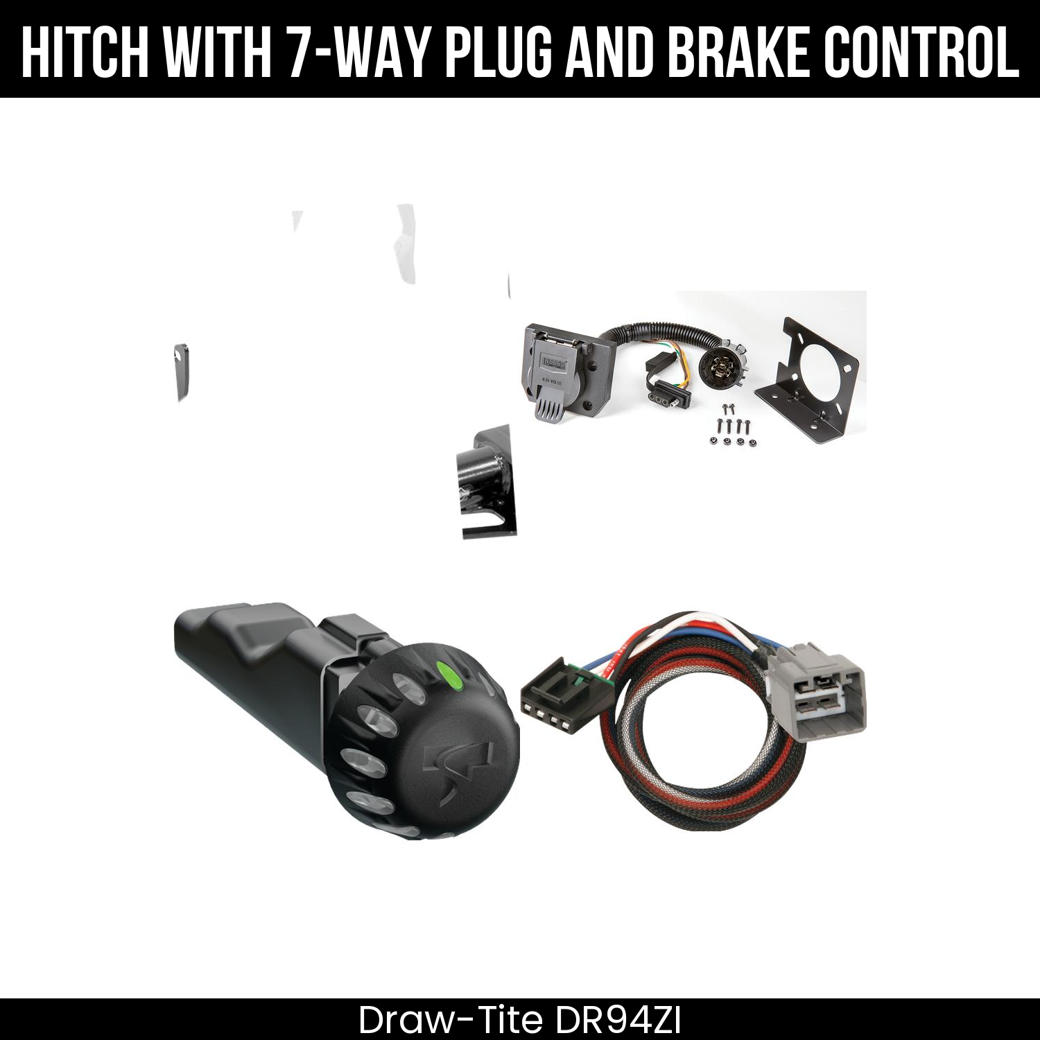 Trailer Hitch , 7-Way , Tekonsha Voyager iD Smart Brake Control