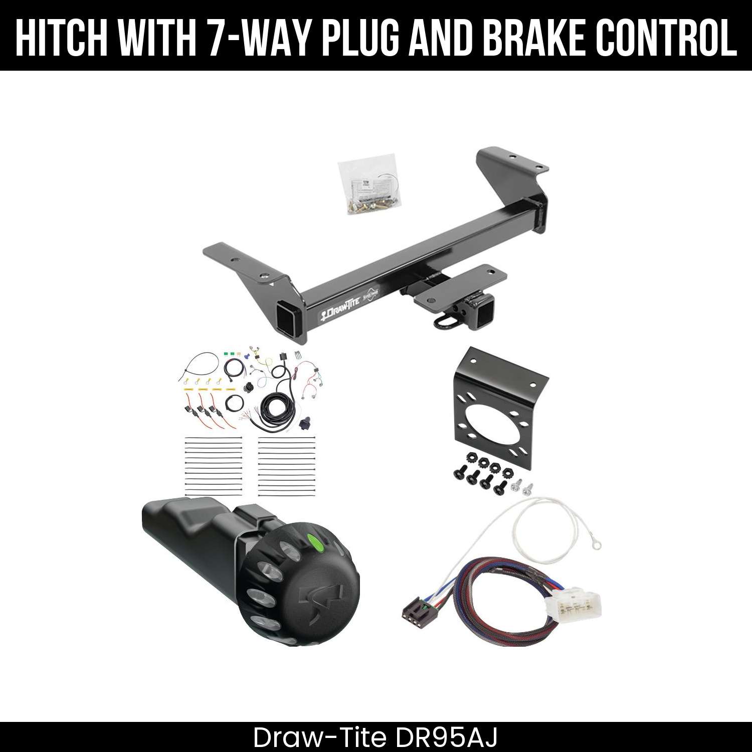 Trailer Hitch , 7-Way , Tekonsha Voyager iD Smart Brake Control