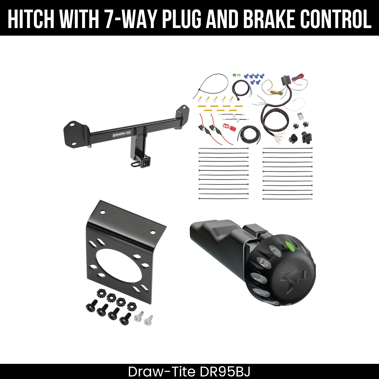 Trailer Hitch , 7-Way , Tekonsha Voyager iD Smart Brake Control