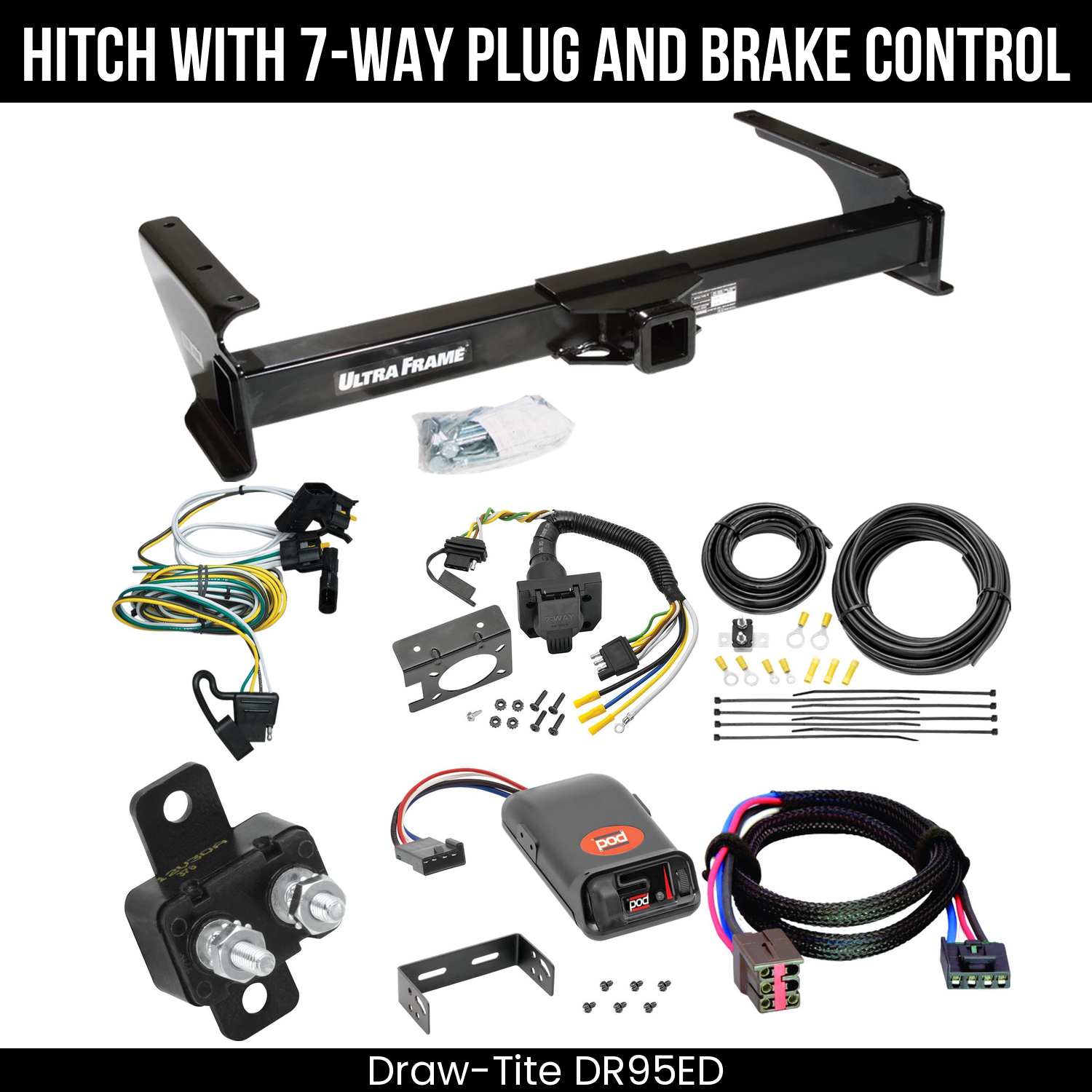 Trailer Hitch , 7-Way , Pro Series POD Brake Control