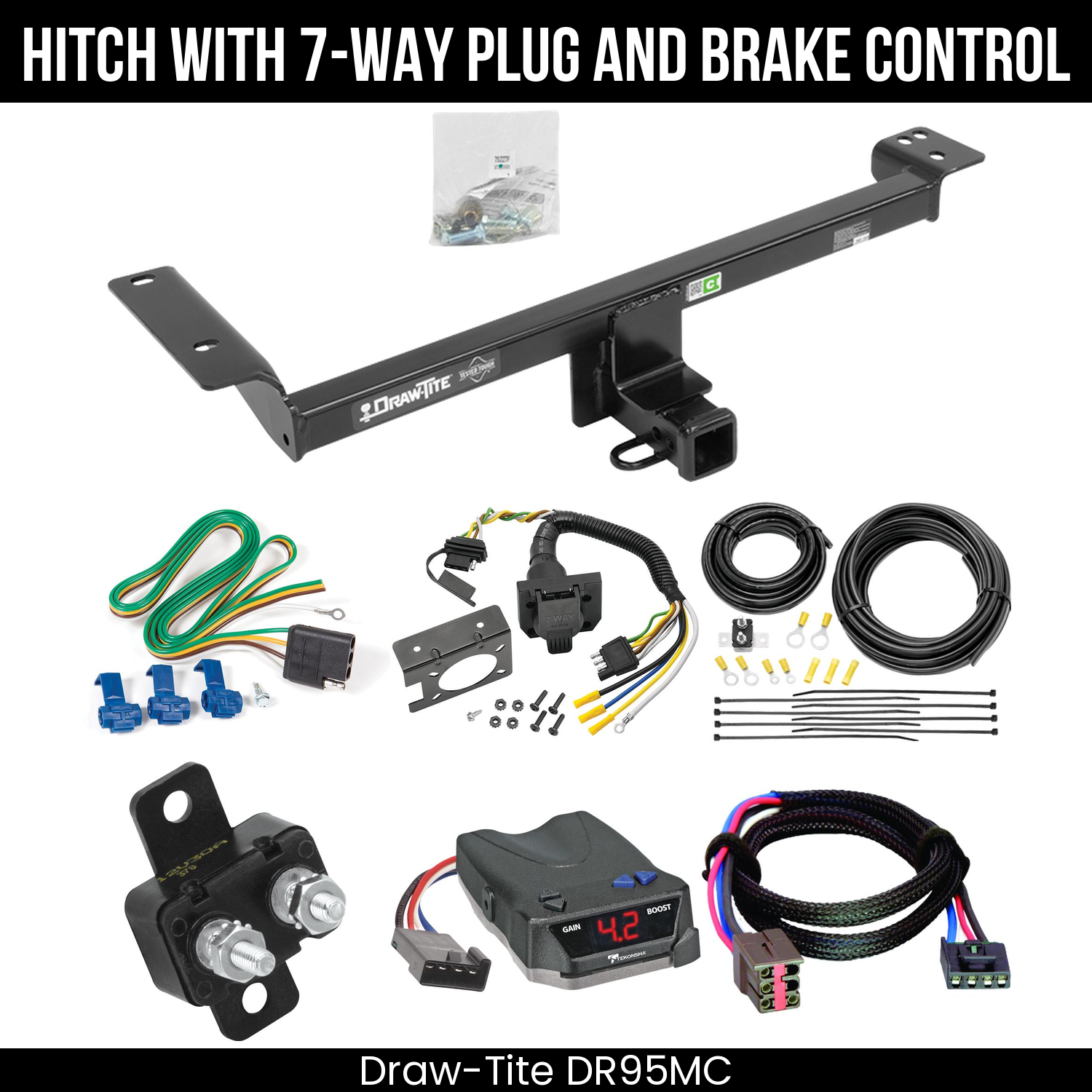 Trailer Hitch , 7-Way , Tekonsha Brake EVN Control