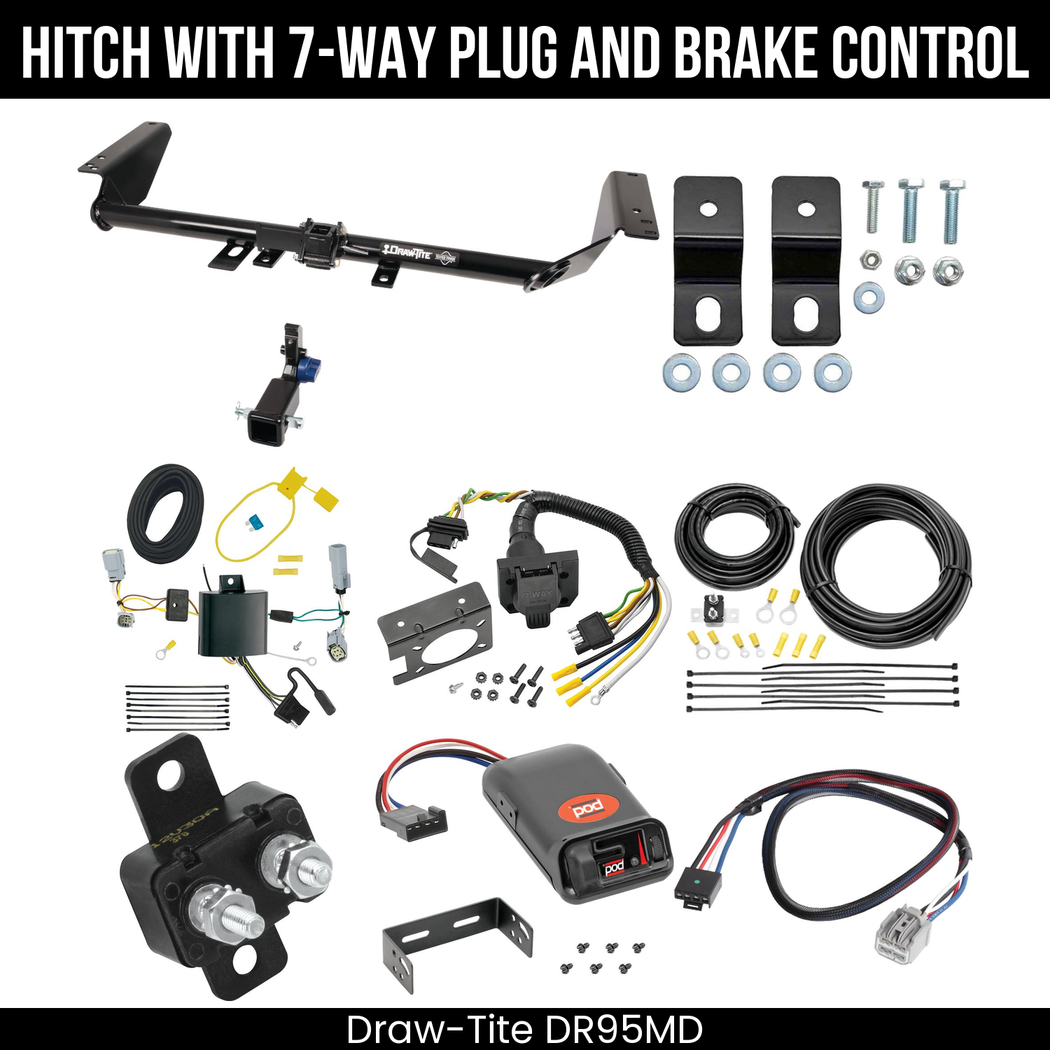 Trailer Hitch , 7-Way , Pro Series POD Brake Control