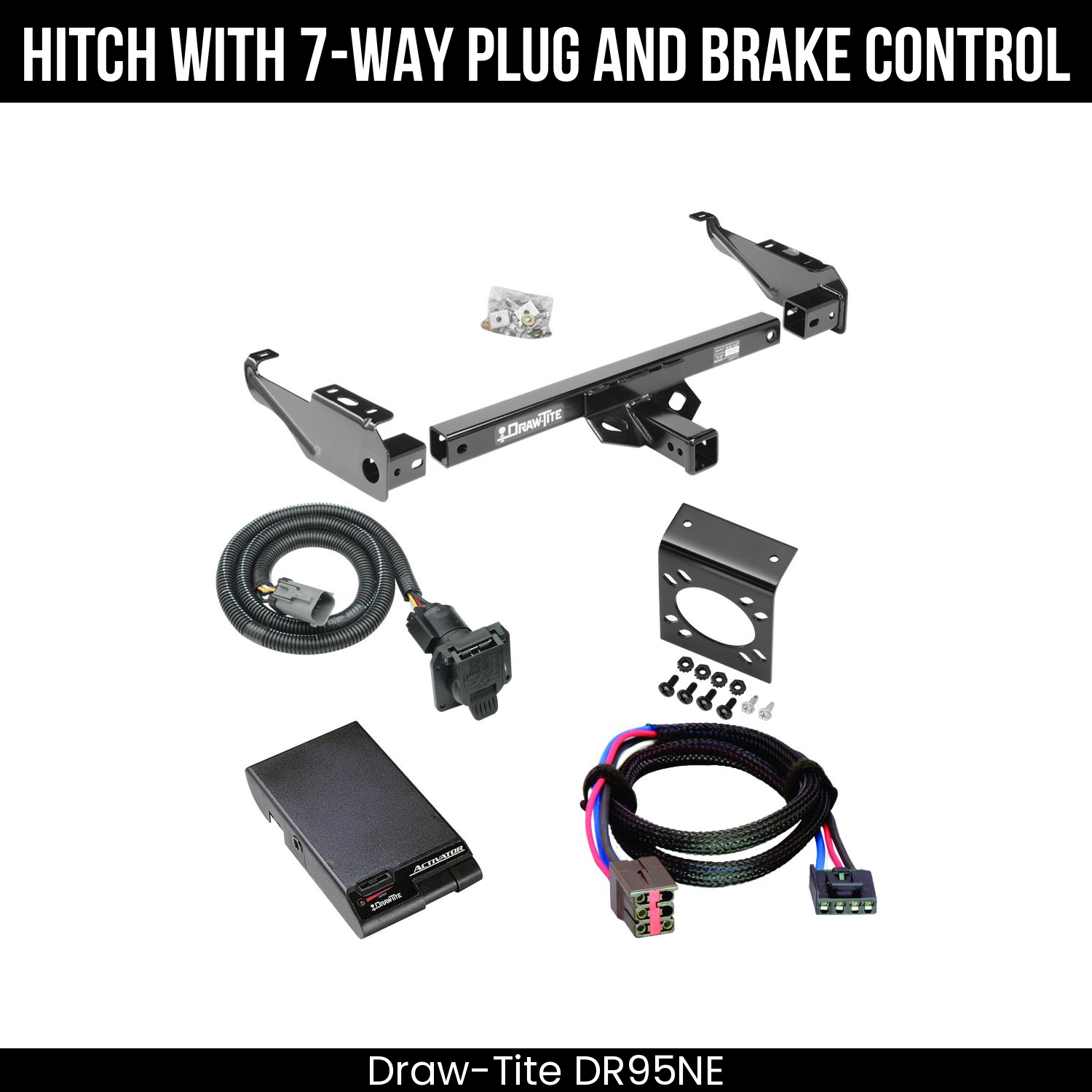 Trailer Hitch , 7-Way , Draw-Tite Activator Brake Control