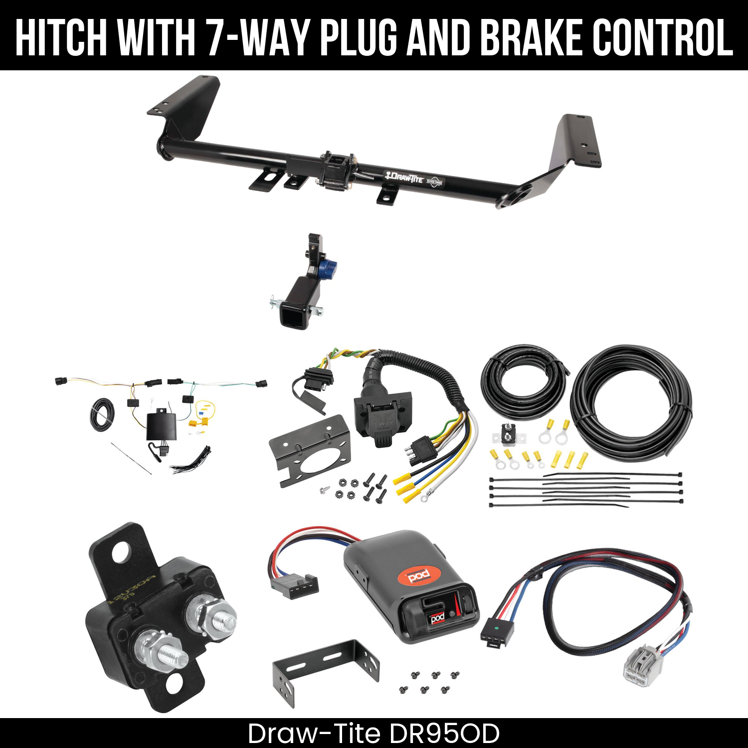 Trailer Hitch , 7-Way , Pro Series POD Brake Control