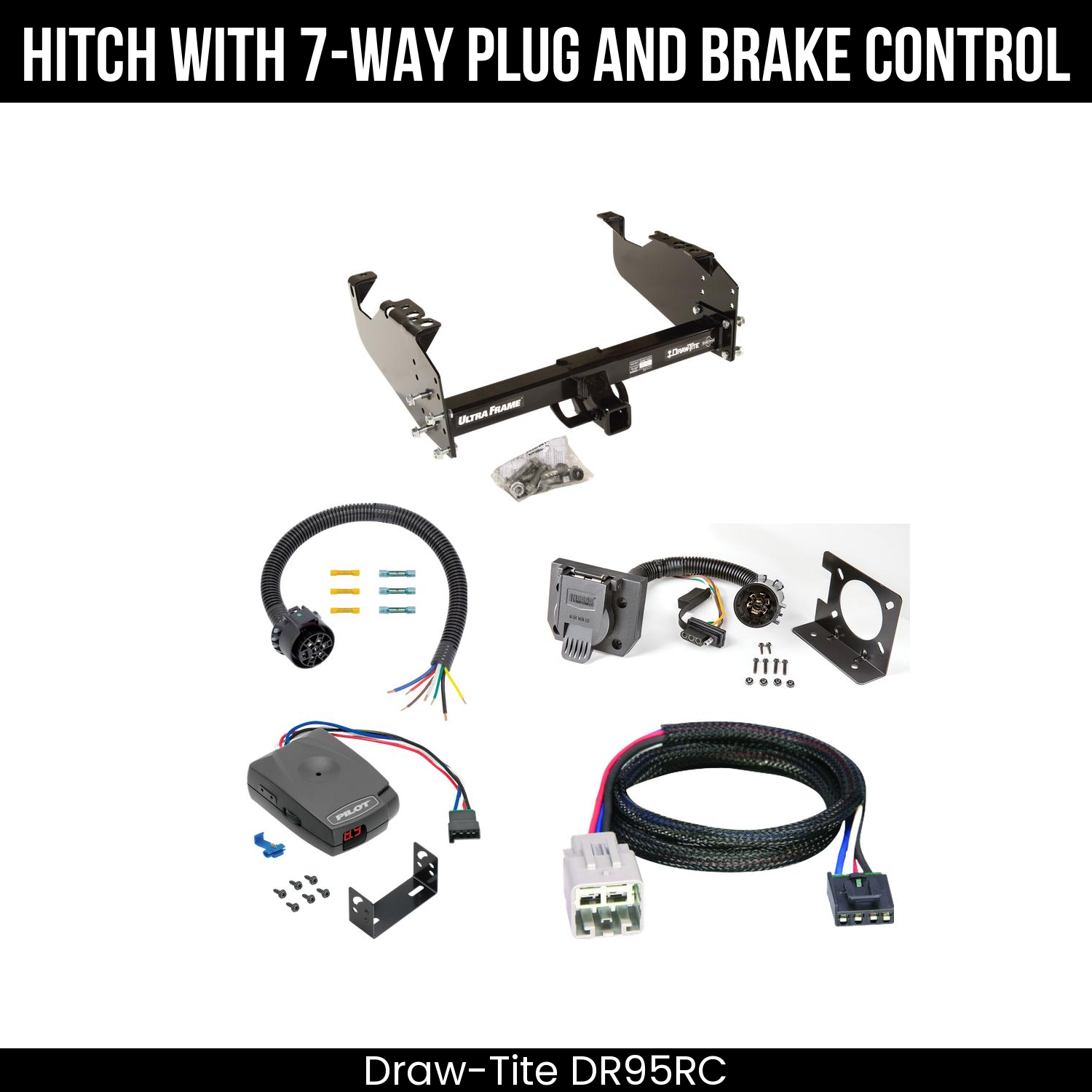 Trailer Hitch , 7-Way , Pro Series Pilot Brake Control