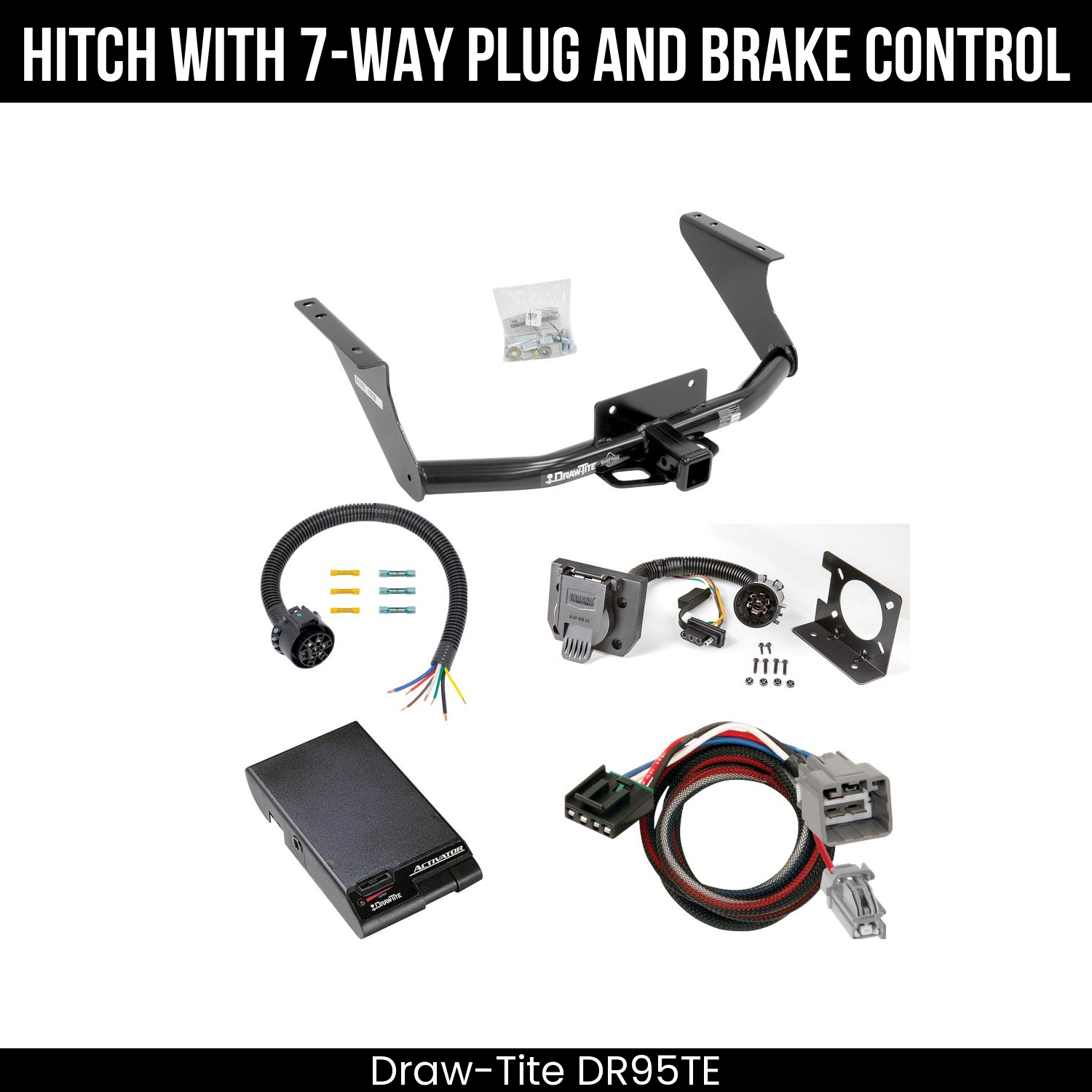 Trailer Hitch , 7-Way , Draw-Tite Activator Brake Control