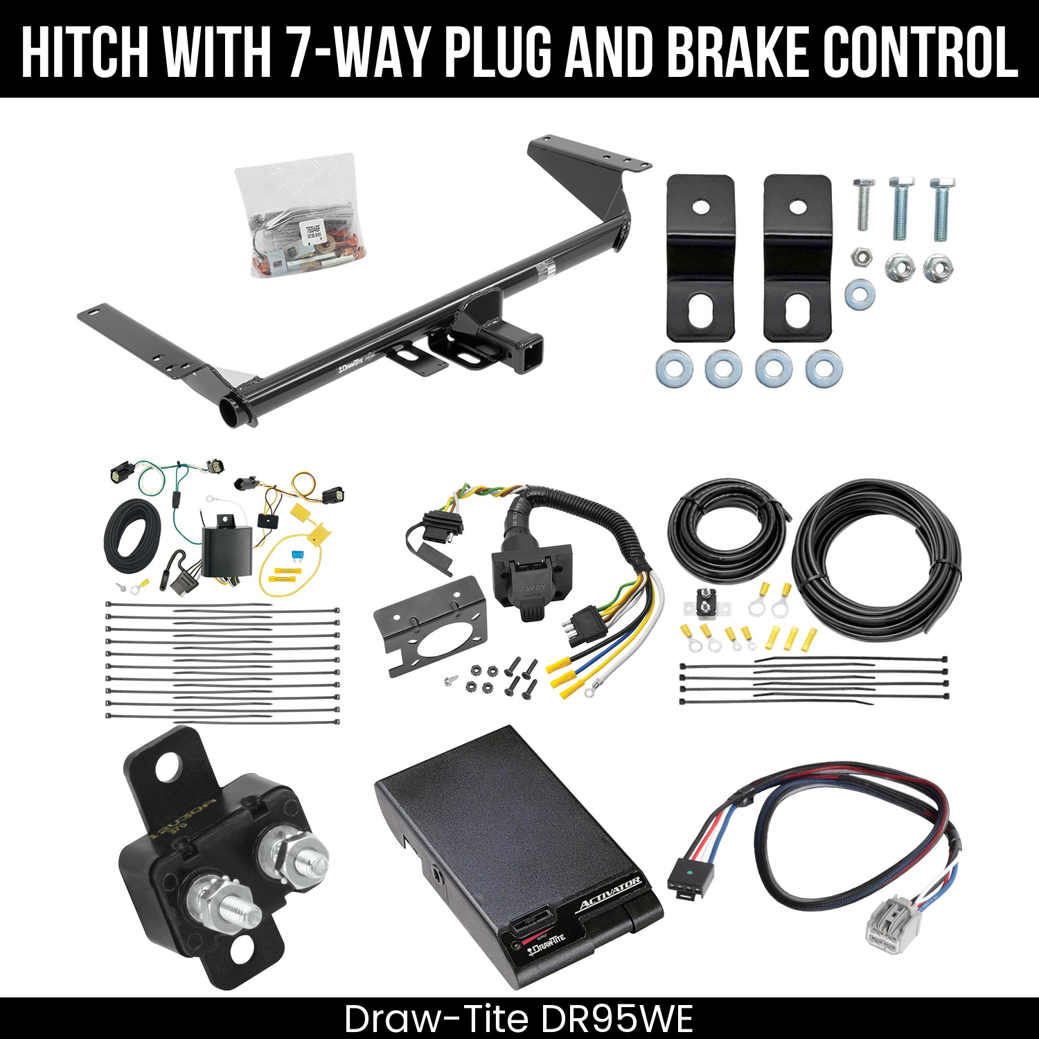 Trailer Hitch , 7-Way , Draw-Tite Activator Brake Control