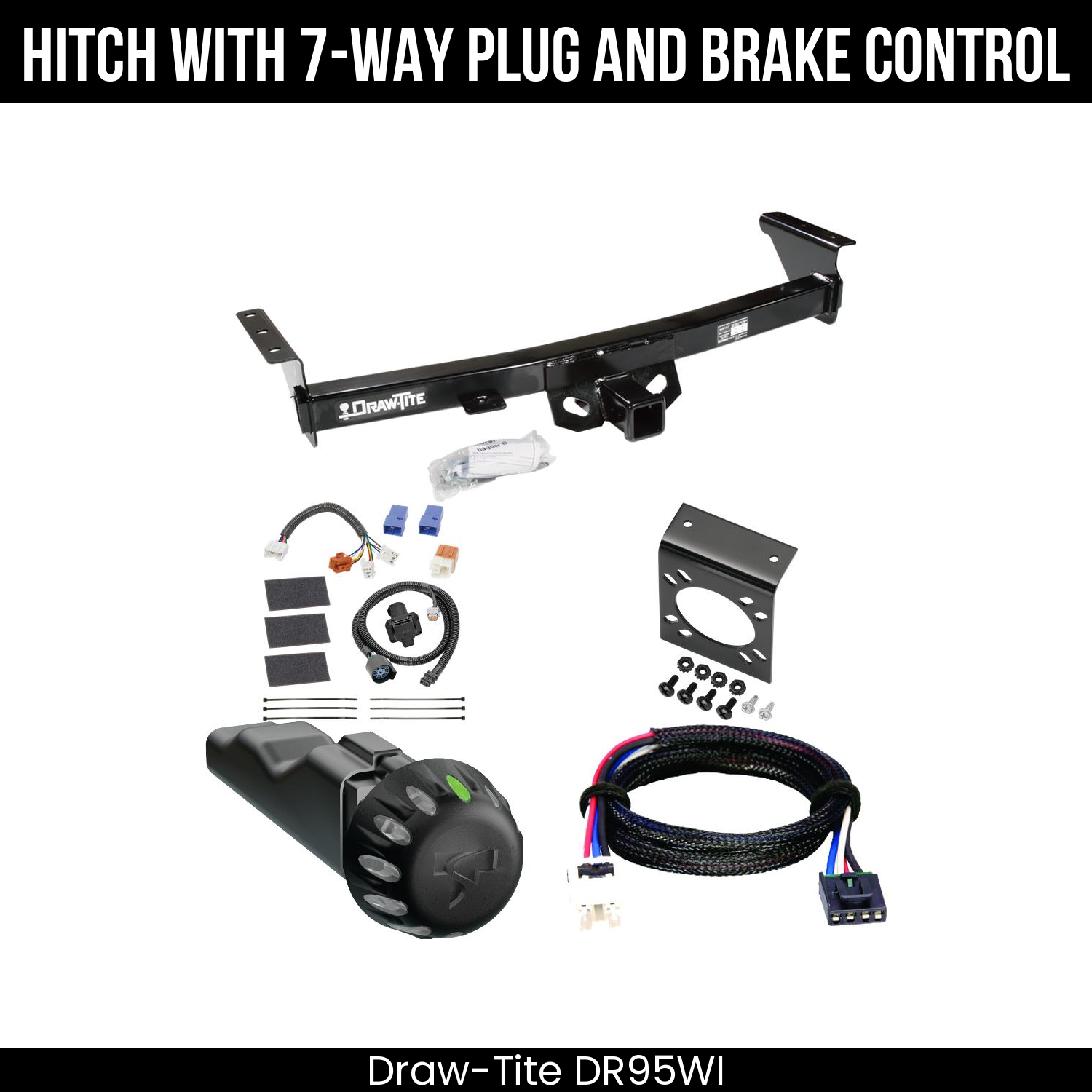 Trailer Hitch , 7-Way , Tekonsha Voyager iD Smart Brake Control