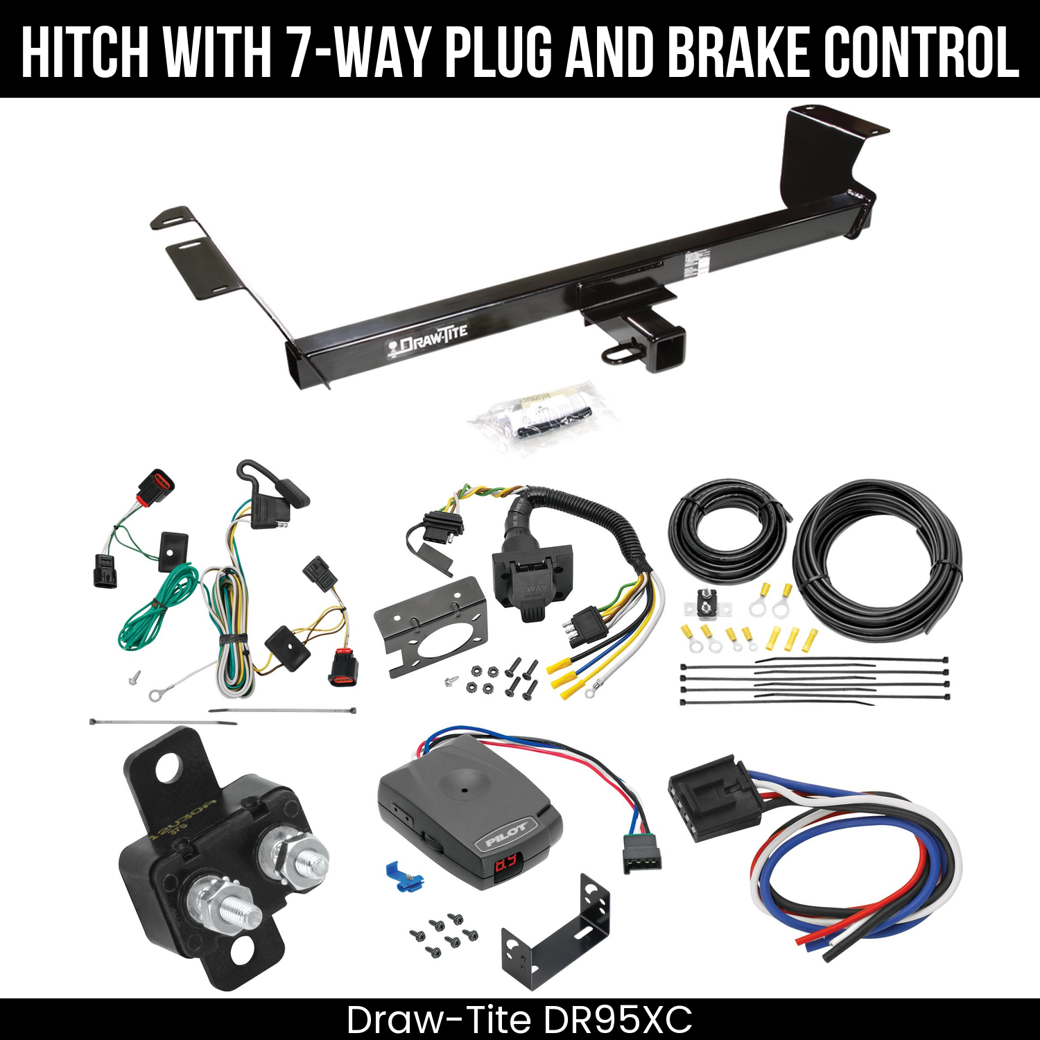 Trailer Hitch , 7-Way , Pro Series Pilot Brake Control