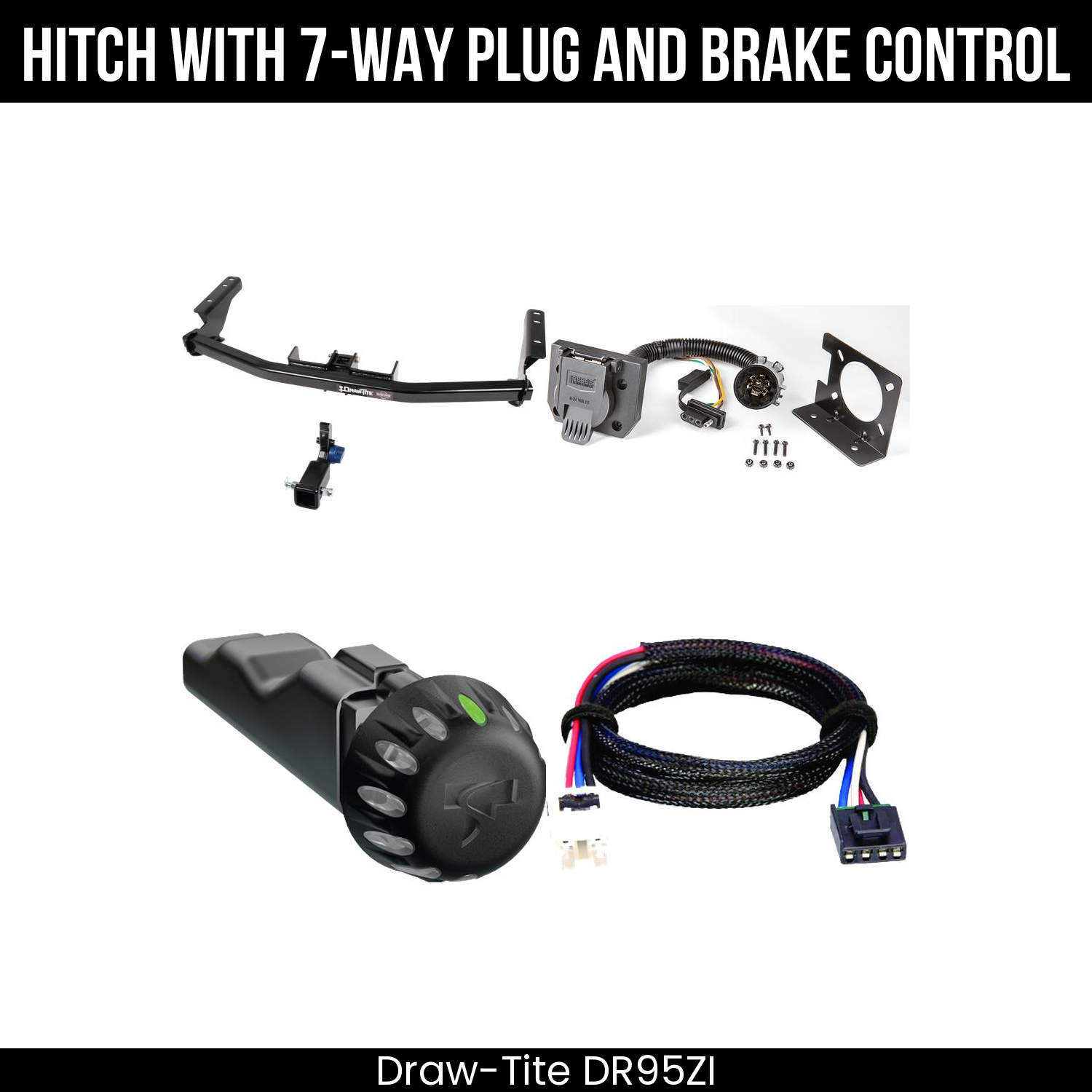 Trailer Hitch , 7-Way , Tekonsha Voyager iD Smart Brake Control