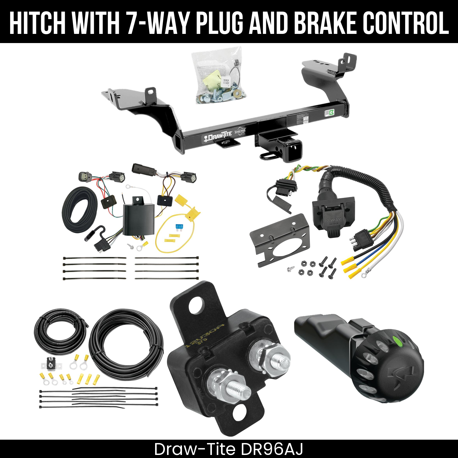 Trailer Hitch , 7-Way , Tekonsha Voyager iD Smart Brake Control