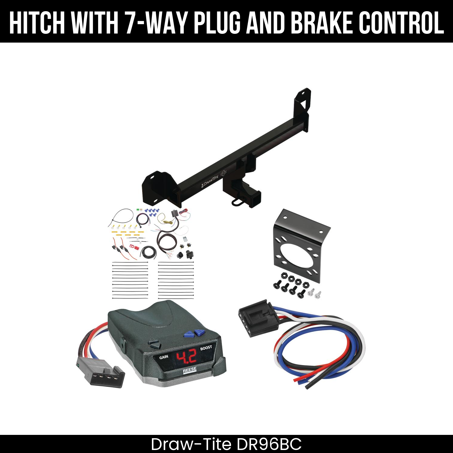 Trailer Hitch , 7-Way , Reese Brake EVN Control