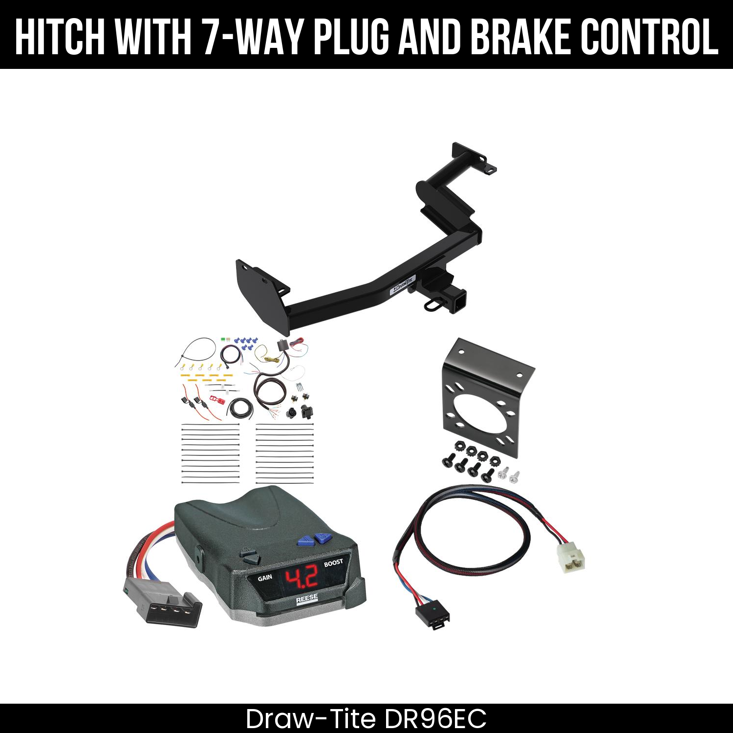 Trailer Hitch , 7-Way , Reese Brake EVN Control