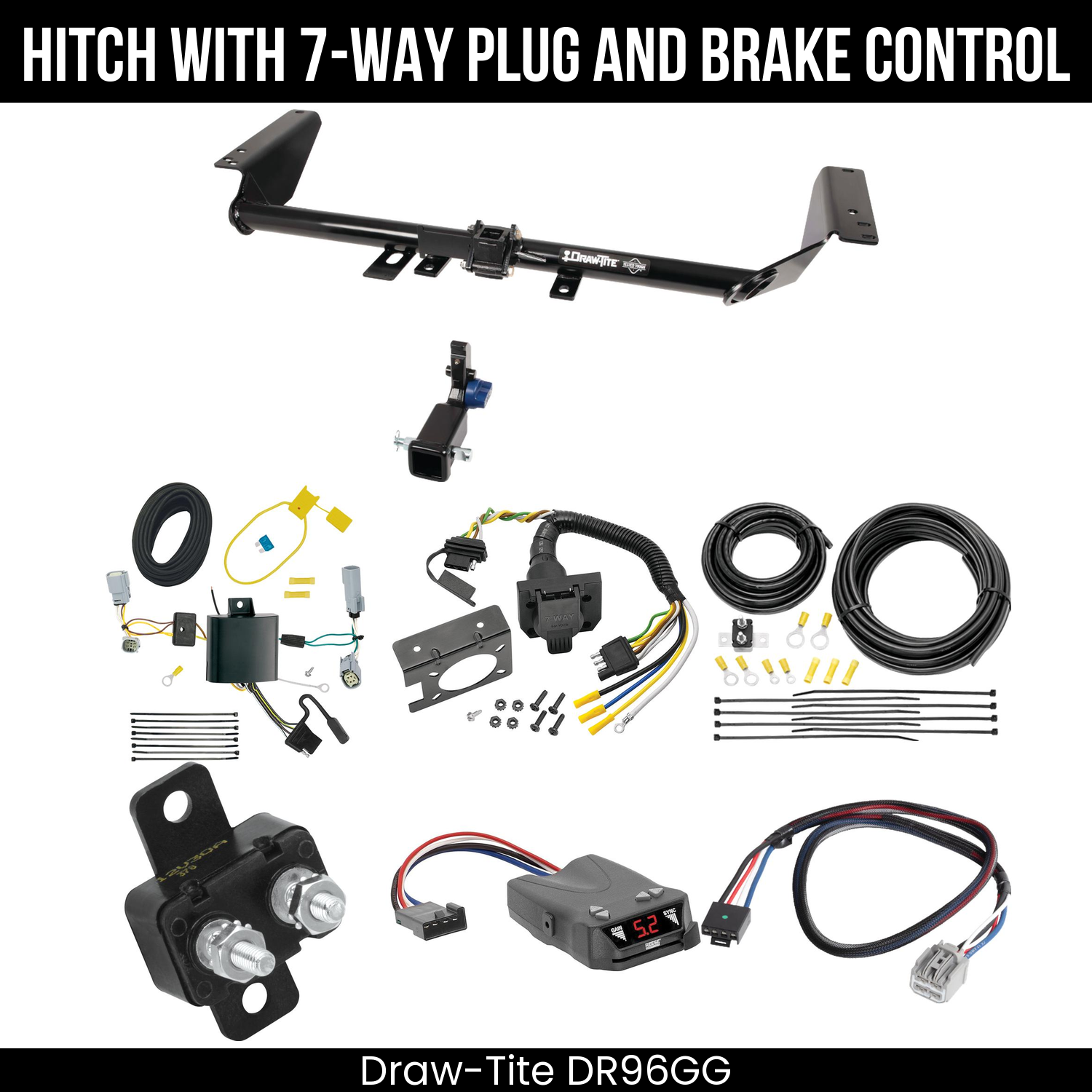 Trailer Hitch , 7-Way , Reese Brakeman IV Brake Control