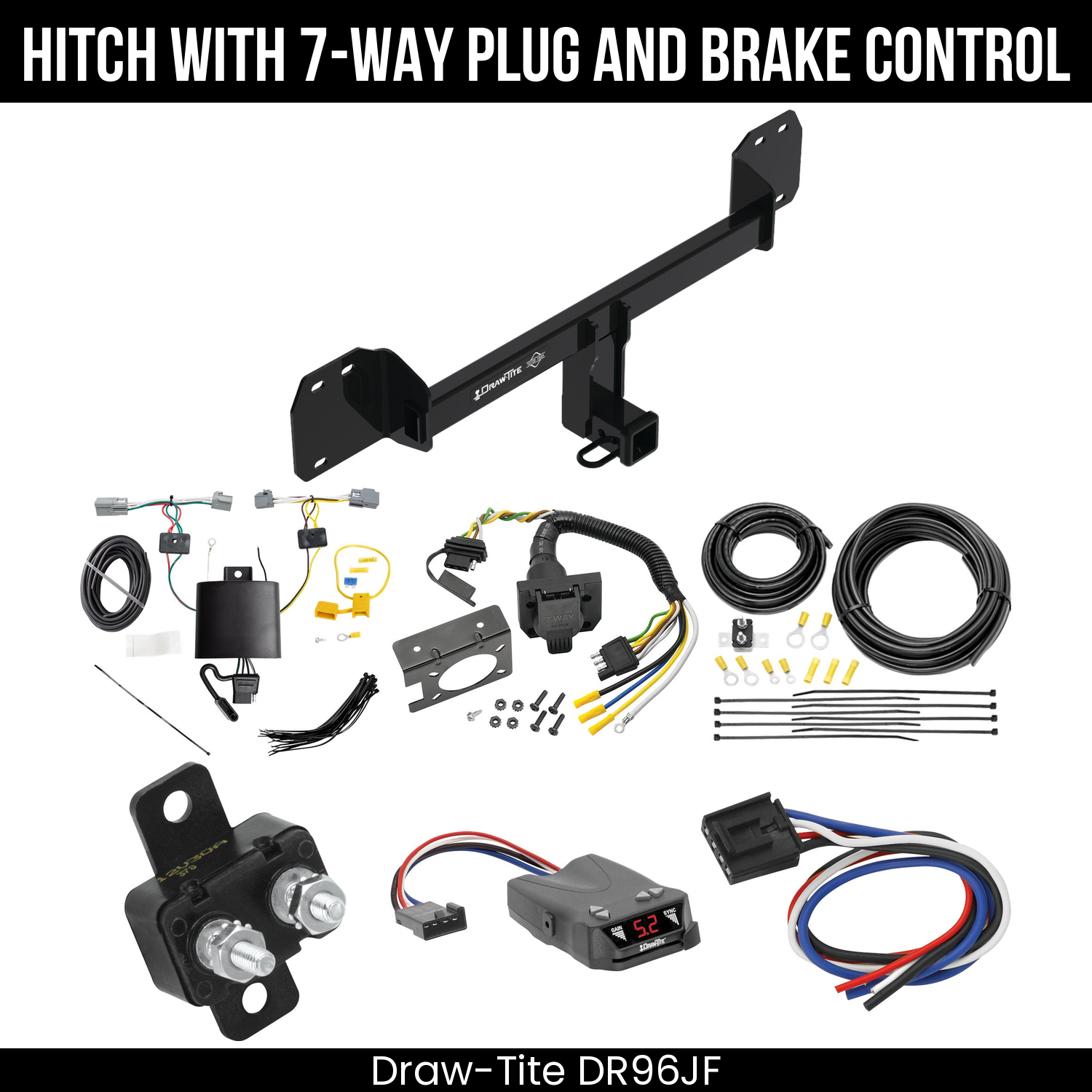 Trailer Hitch , 7-Way , Draw-Tite Activator IV Brake Control