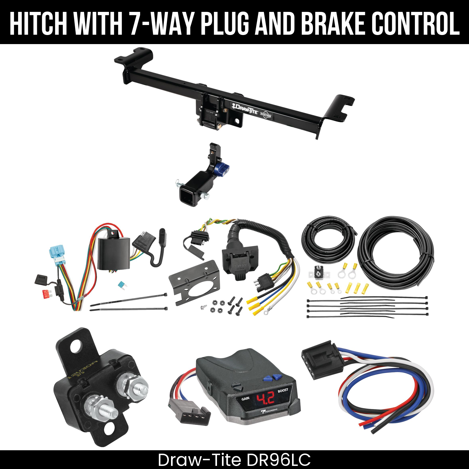 Trailer Hitch , 7-Way , Tekonsha Brake EVN Control