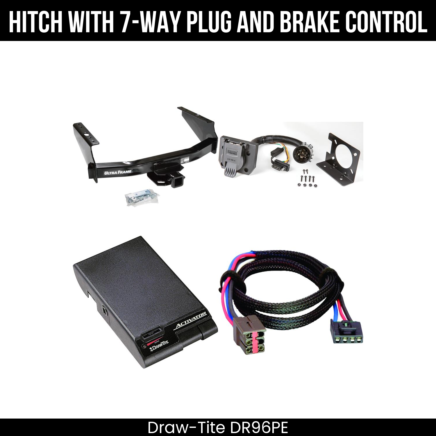 Trailer Hitch , 7-Way , Draw-Tite Activator Brake Control