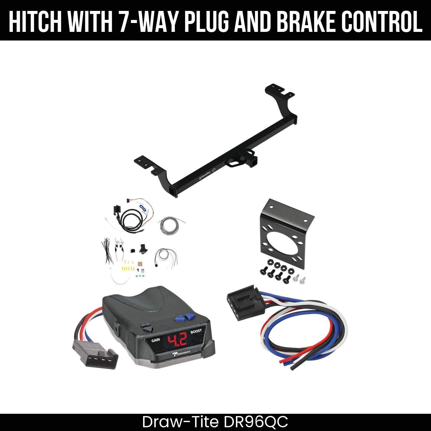 Trailer Hitch , 7-Way , Tekonsha Brake EVN Control