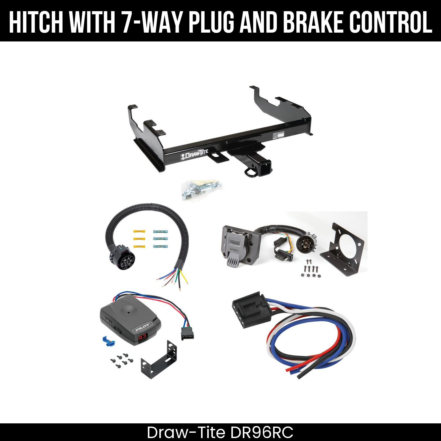 Trailer Hitch , 7-Way , Pro Series Pilot Brake Control