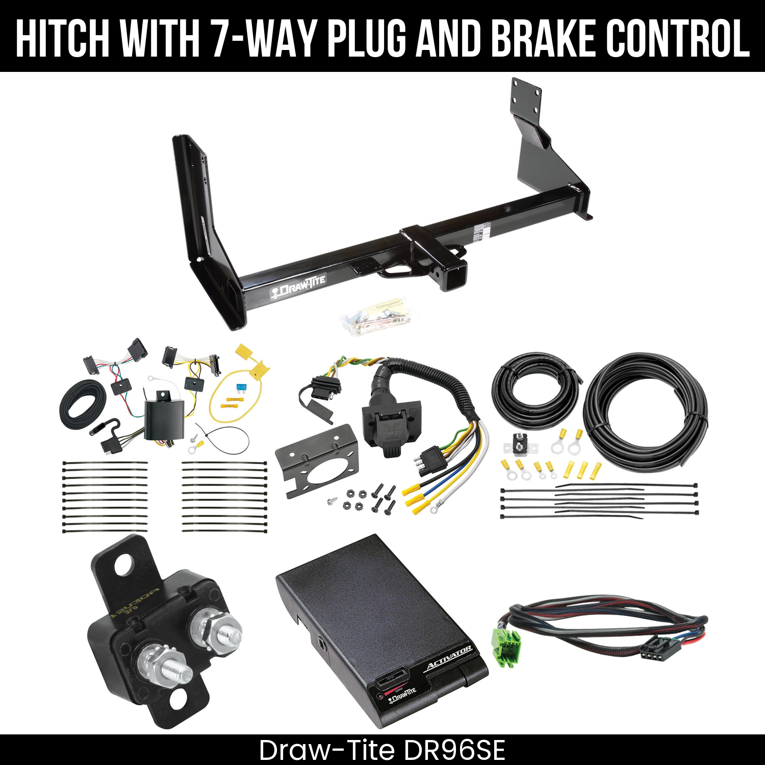 Trailer Hitch , 7-Way , Draw-Tite Activator Brake Control