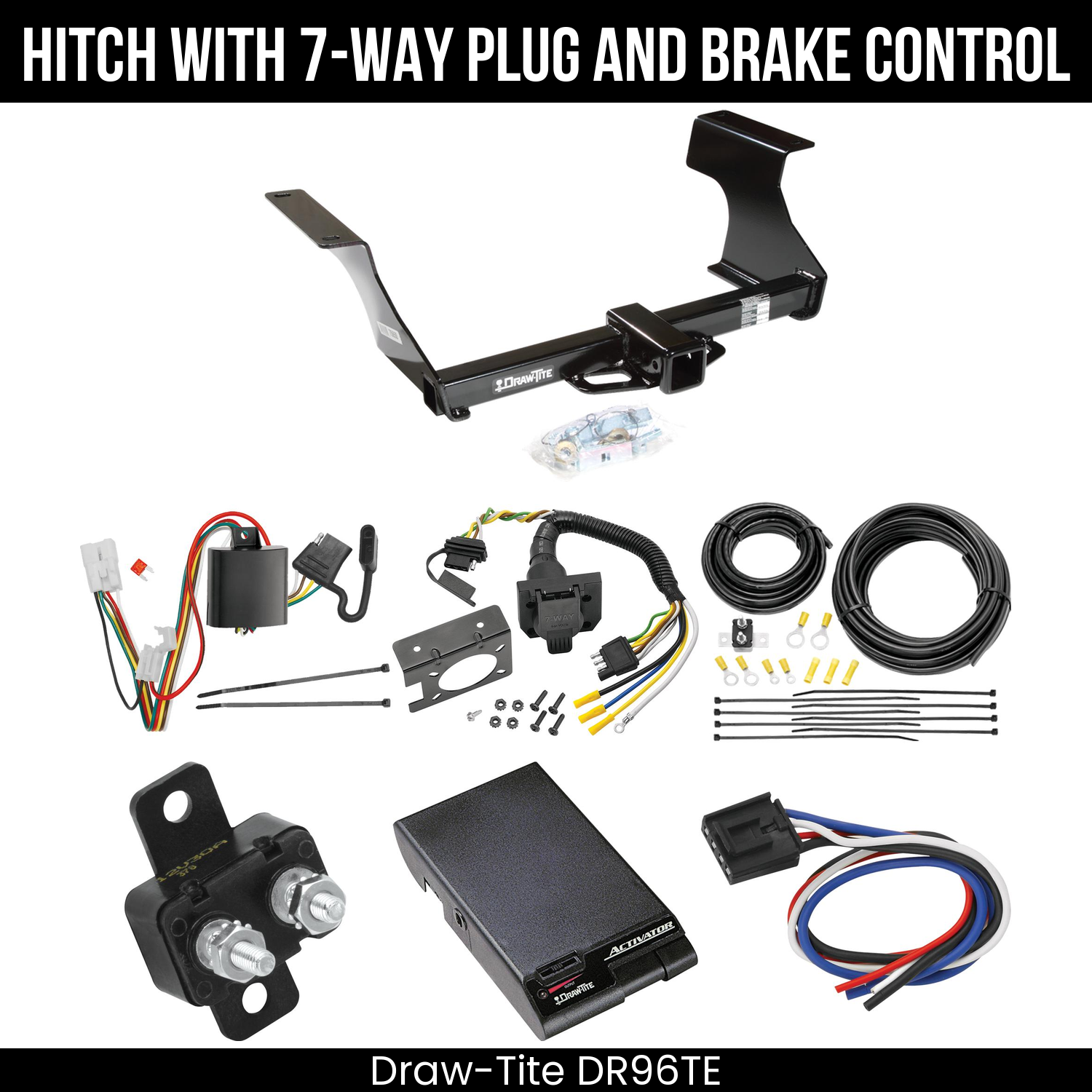 Trailer Hitch , 7-Way , Draw-Tite Activator Brake Control
