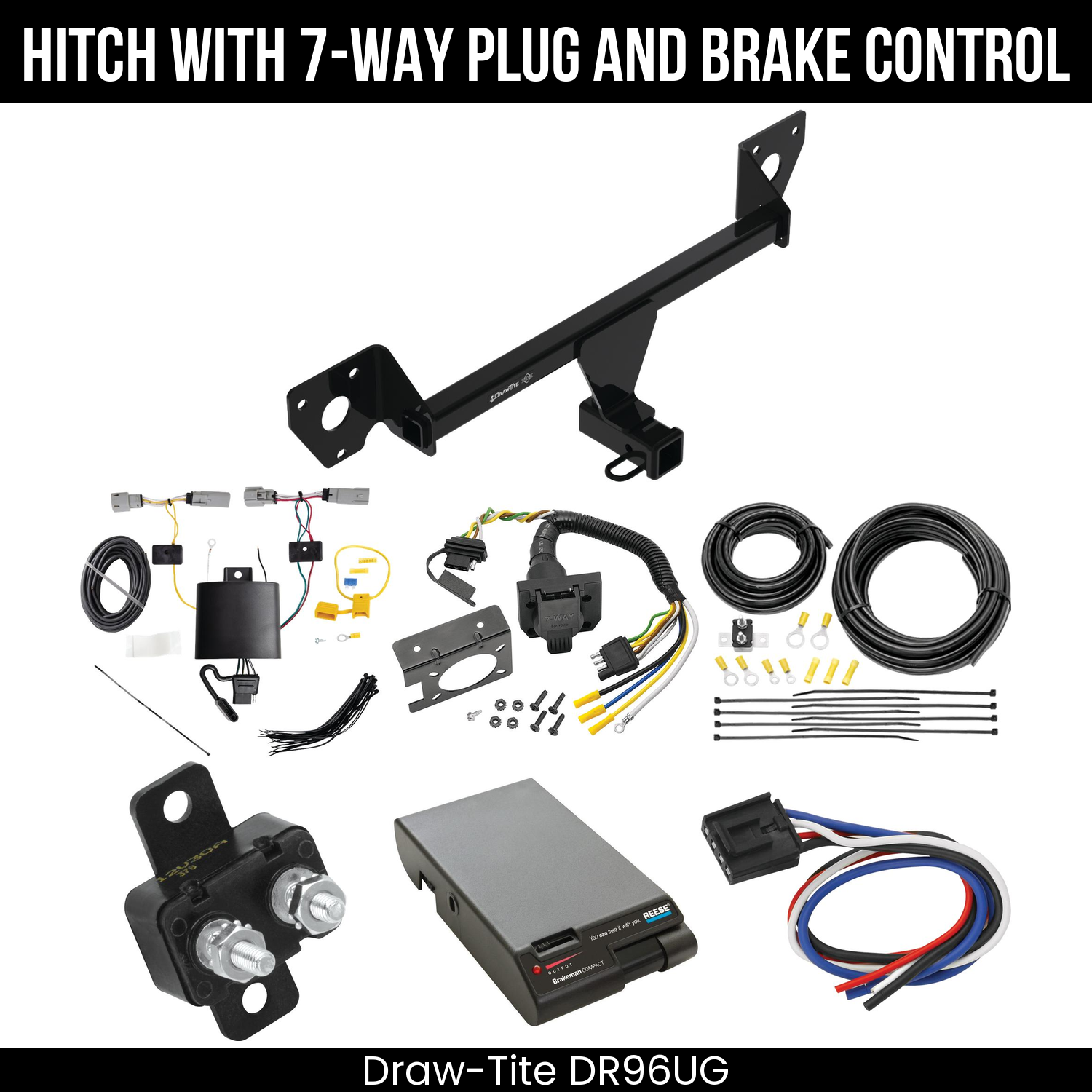Trailer Hitch , 7-Way , Reese Brakeman Brake Control