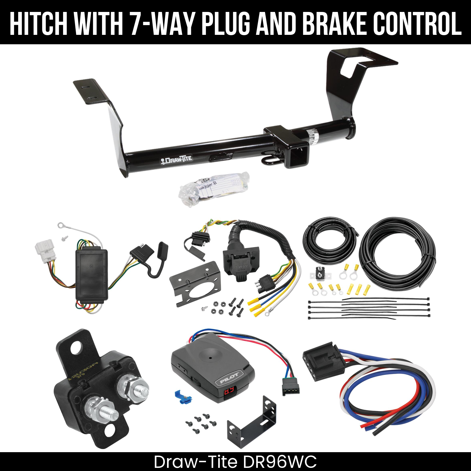 Trailer Hitch , 7-Way , Pro Series Pilot Brake Control